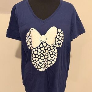 Disney Minnie Mouse Bow t shirt XL
